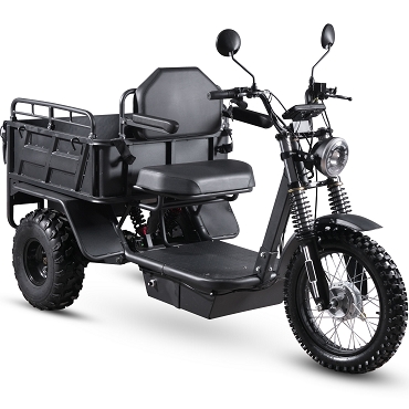 MotoTec Electric Trike 60v 2500w Black