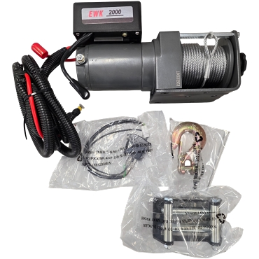 MotoTec Titan 200cc UTV - Winch