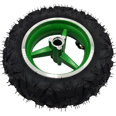 MotoTec Urchin Front Wheel Green 110x50-6.5